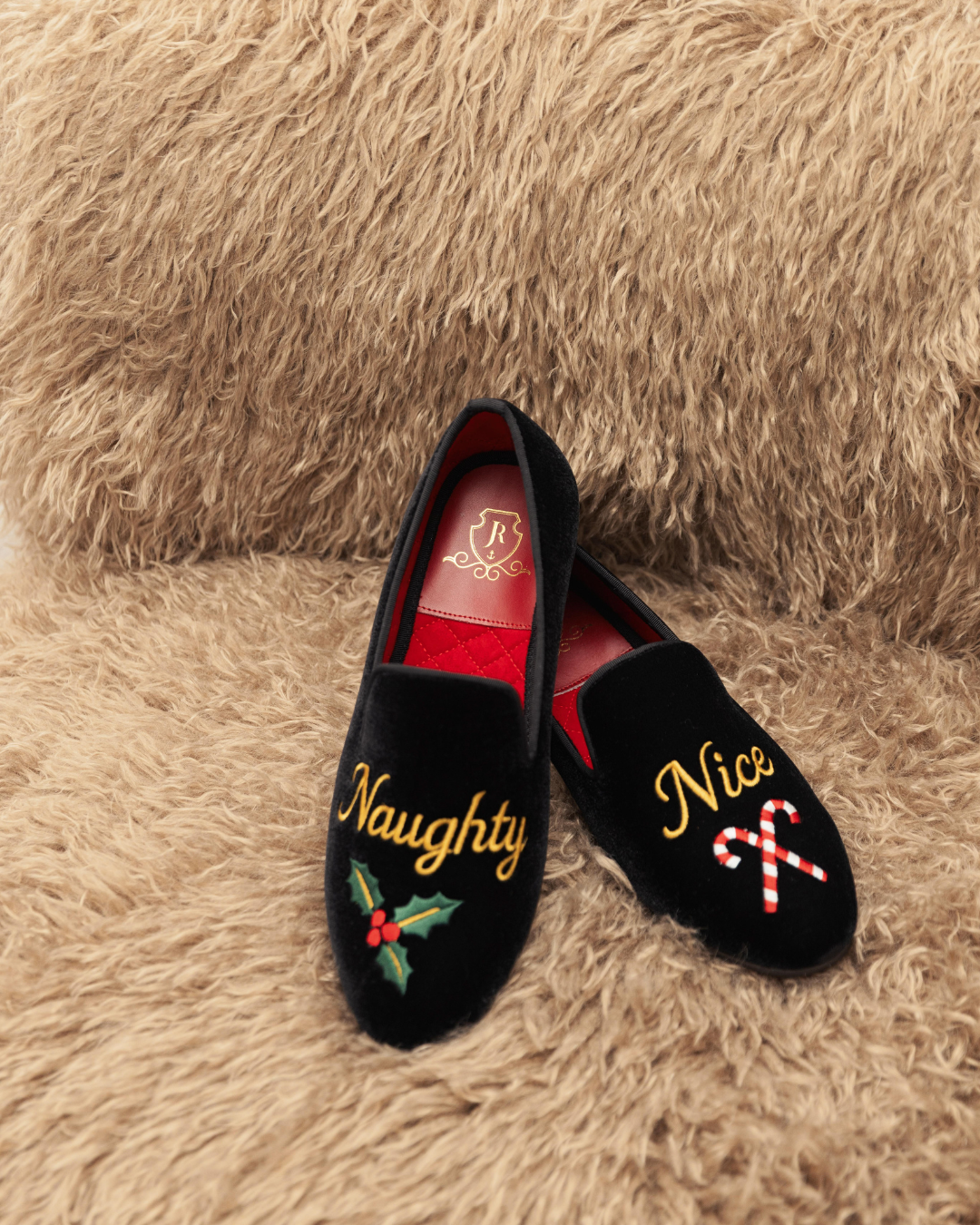 Jack Riviera Hand-Made Velvet Loafers